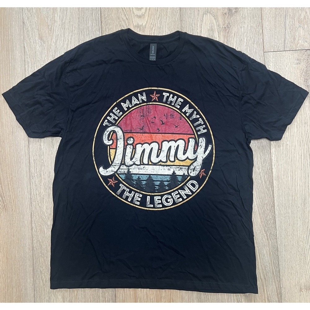 Jimmy Buffet-‎ The Man, The Myth, The Legend Black T Shirt Xl New